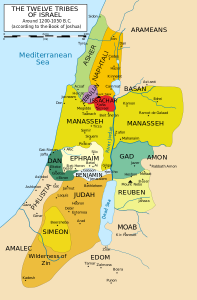 12_Tribes_of_Israel_Map